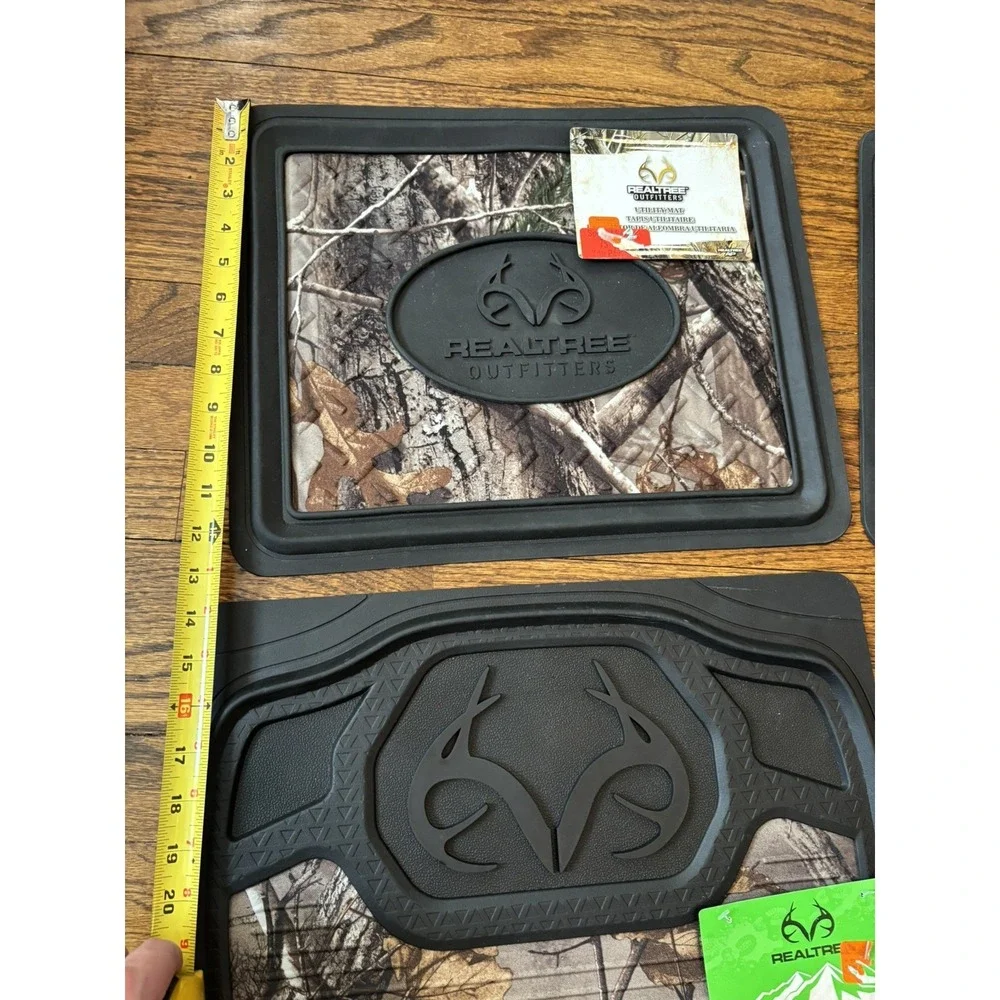Realtree Camo Rear Floor Mat, Auto Car Truck ‎ Lot Of 6 Utility Mats